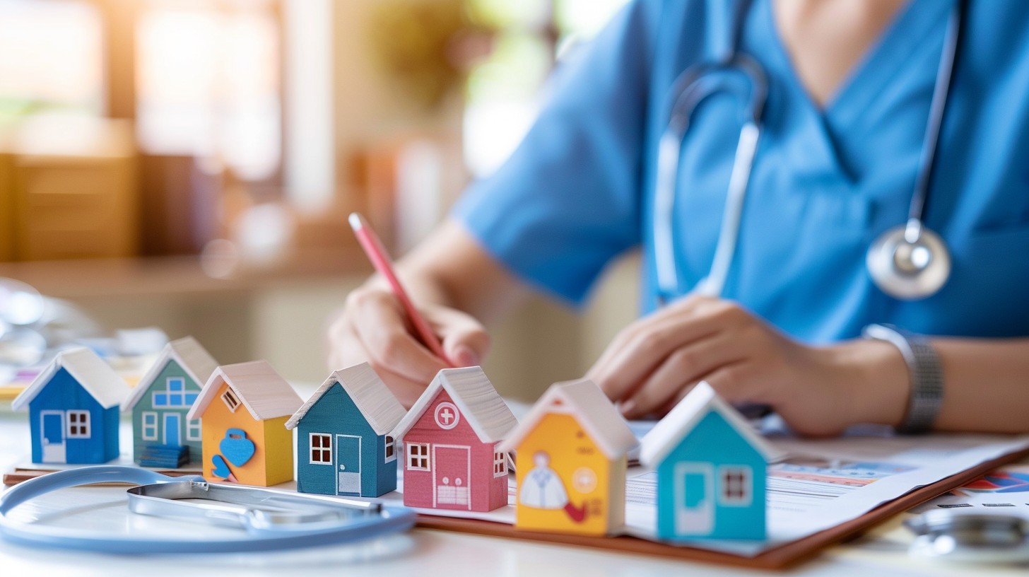 Medical team helping patient
